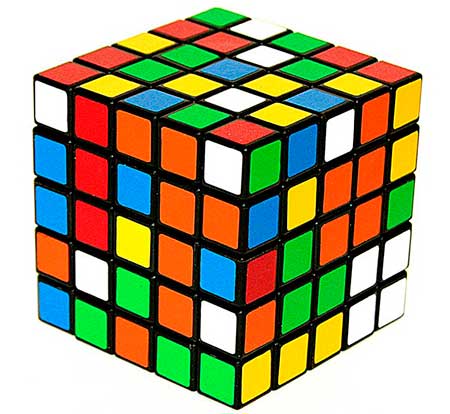 кубик Рубика 5x5